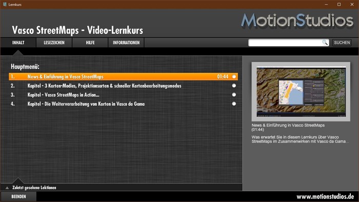 Lernkurs vsm11Snap 1