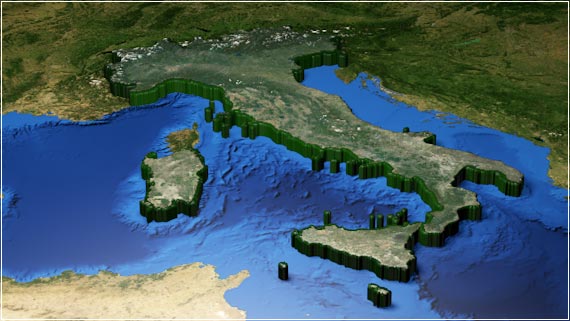 SatMap Italien