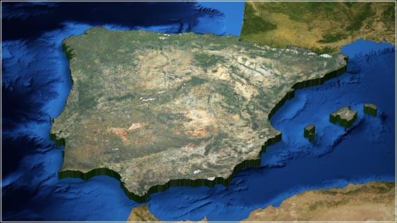 SatMap Spanien