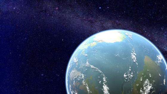 Shiny Earth Map Seamless