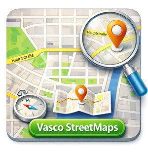 Vasco StreetMaps � sch�ne Karten f�r Reisefilme
