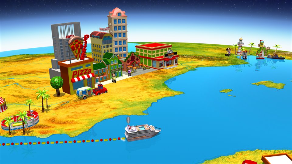 Cartoons Mittelmeer Kreuzfahrt - Vasco da Gama Projektbeispiel