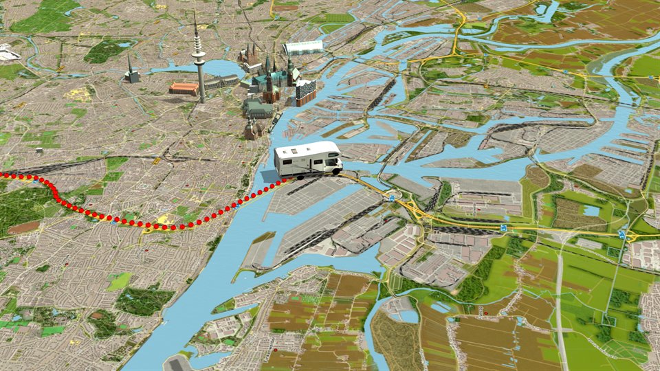 Hamburg mit dem Camper - Vasco da Gama Projektbeispiel