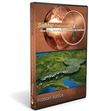 SatMapPro sterreich, Schweiz, Tschechien, Liechtenstein