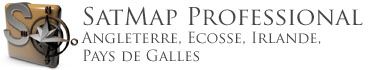 SatMapPro Angleterre, Ecosse, Irlande, Pays de Galles