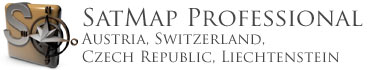 SatMapPro Austria, Switzerland, Czech Republic, Liechtenstein