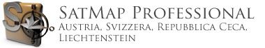 SatMapPro Österreich, Schweiz, Tschechien, Liechtenstein